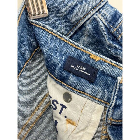 GAP Women's Straight Leg Jeans - Blue - Picture 11 of 12